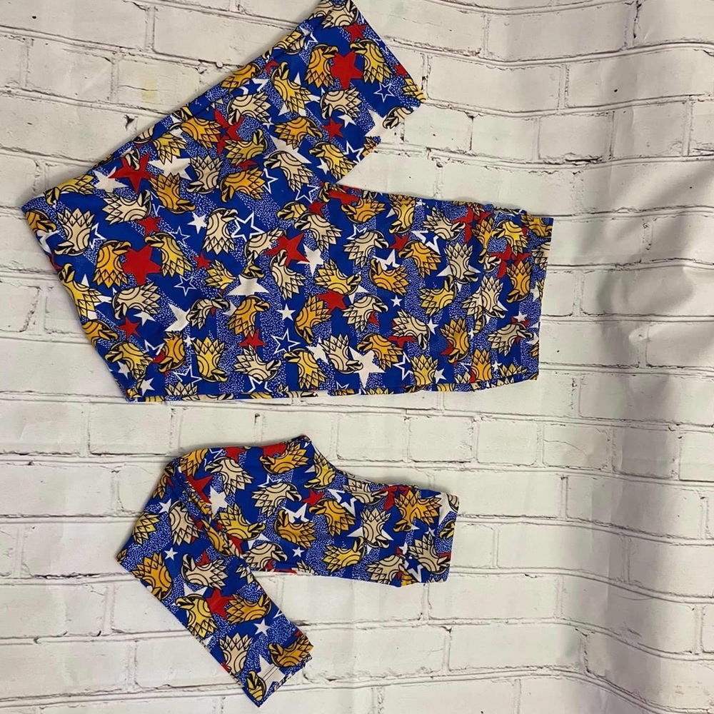 TC and Kids SM Lularoe Leggings Mommy & Me